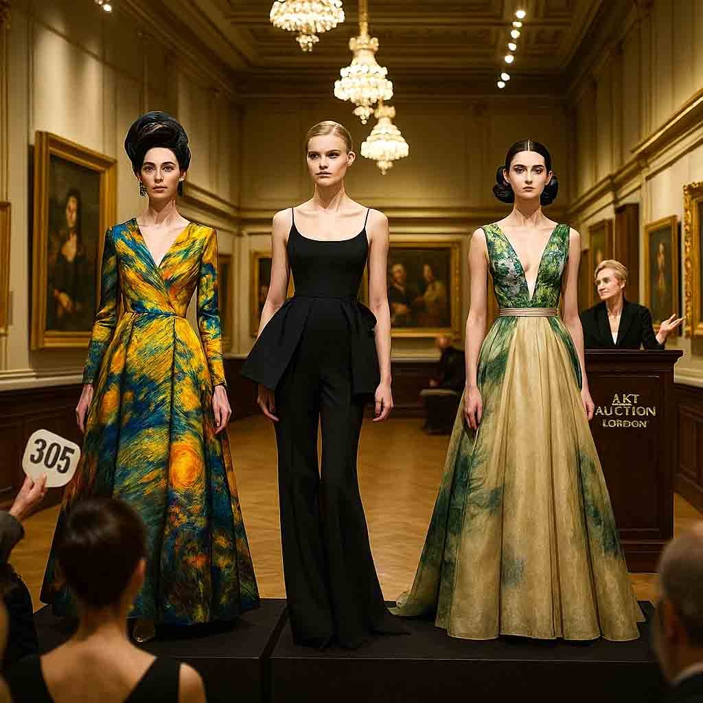 From Canvas to Catwalk: 10 Artistic Outfits Go Under the Hammer in London