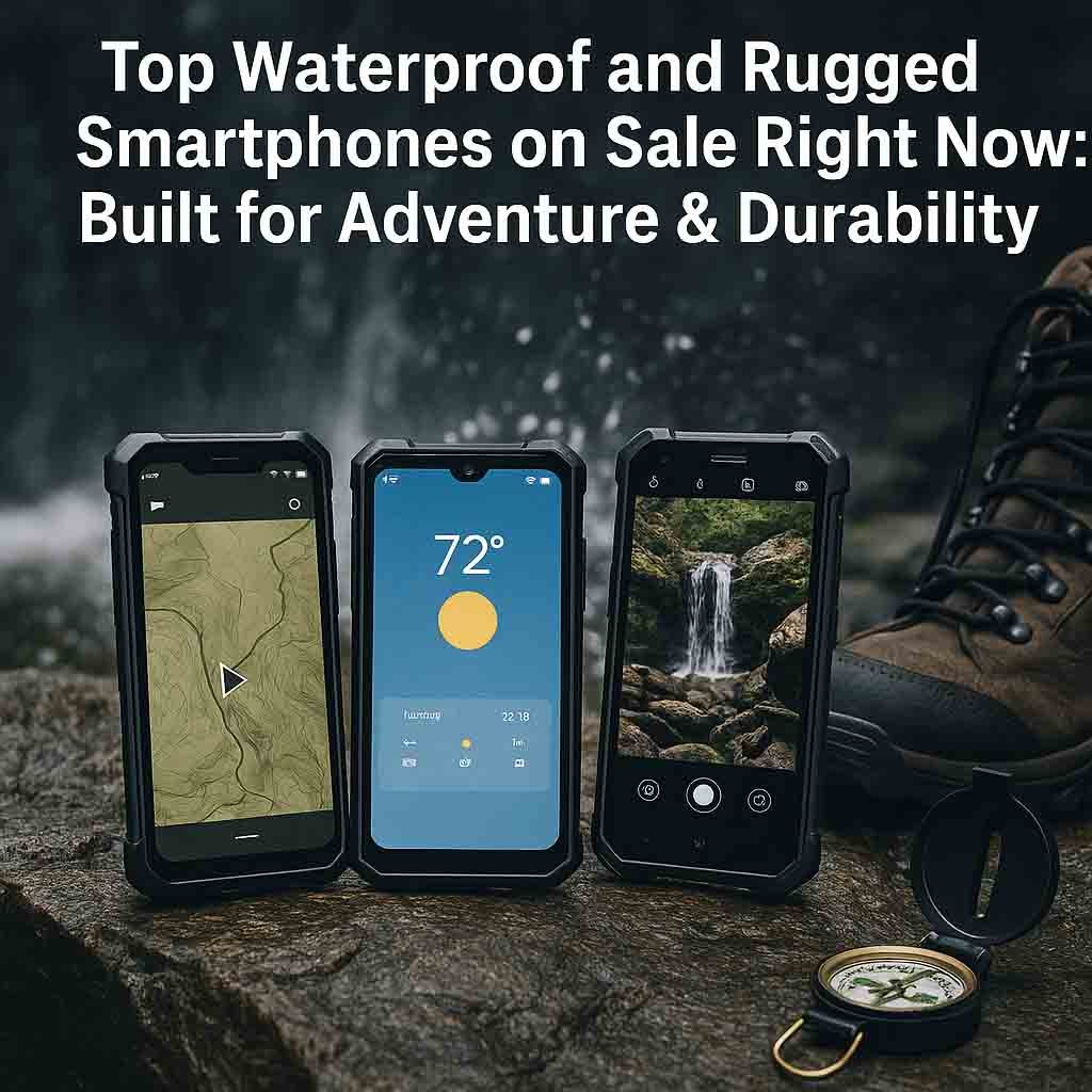 Top Waterproof and Rugged Smartphones on Sale Right Now: Built for Adventure & Durability