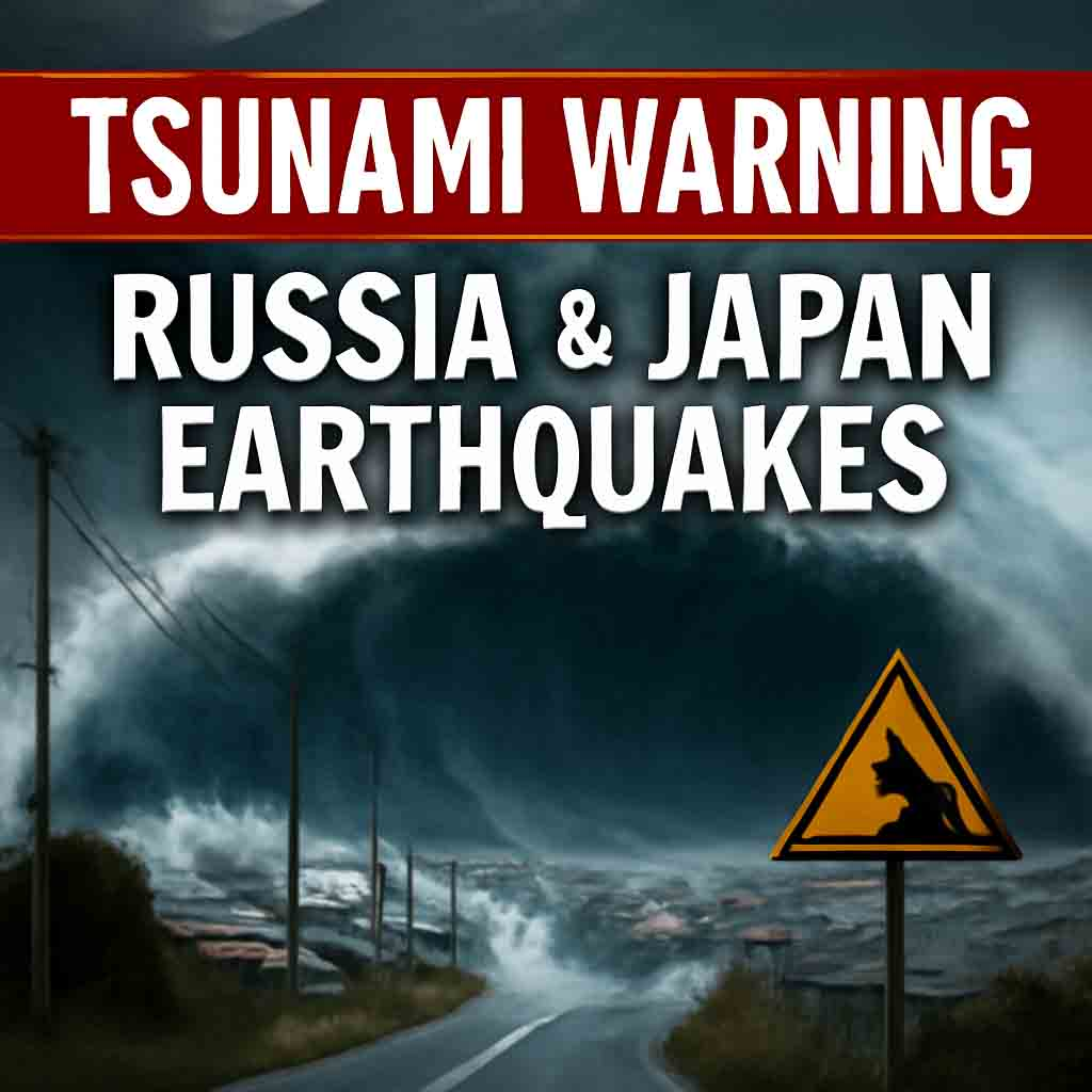 रूस और जापान में सुनामी का खतरा: क्या आप तैयार हैं?