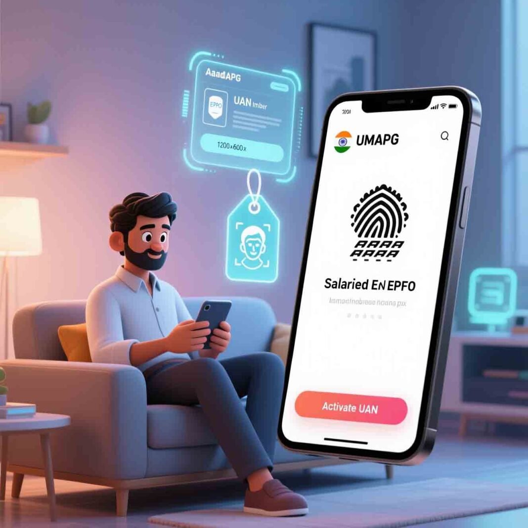 UMANG ऐप से घर बैठे नया UAN बनाएं — अब आसान और सुरक्षित