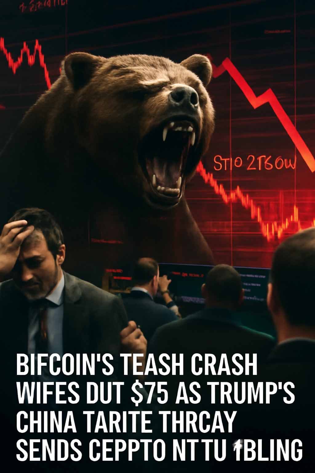 Bitcoin’s Flash Crash Wipes Out $7B as Trump’s China Tariff Threat Sends Crypto Markets Tumbling