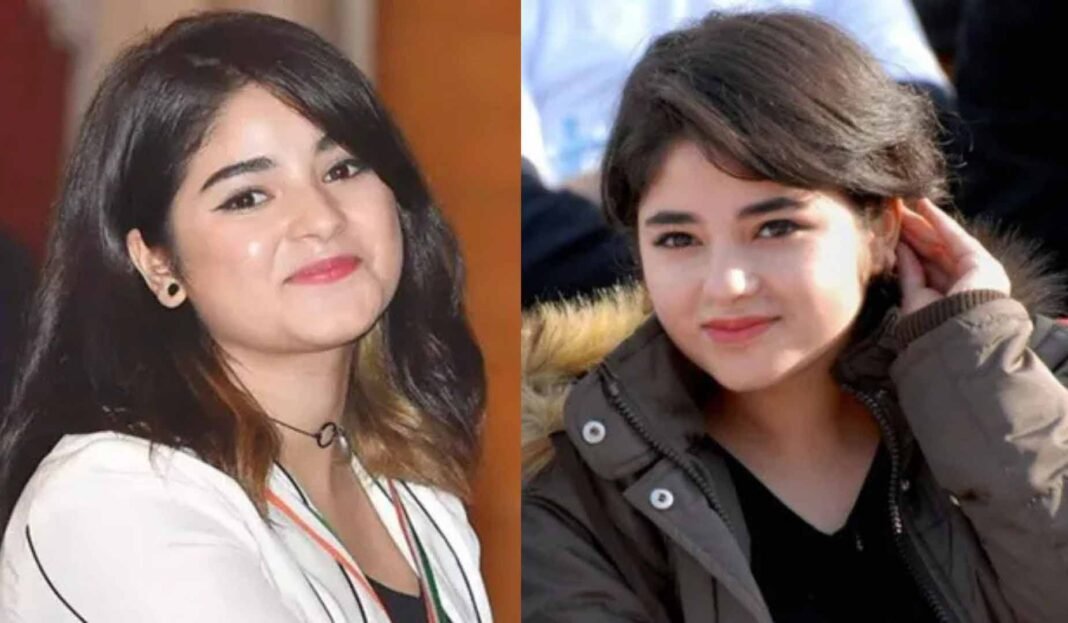 Dangal actress Zaira Wasim shares first wedding photo with her husband saying “Qubool Hai x3.