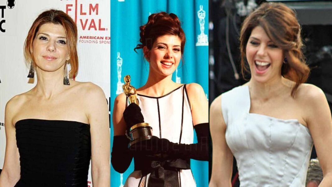 Marisa Tomei Hollywood portrait on movie set