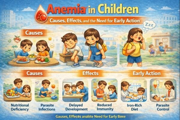 Anemia in Children: Causes, Effects, and the Need for Early Action